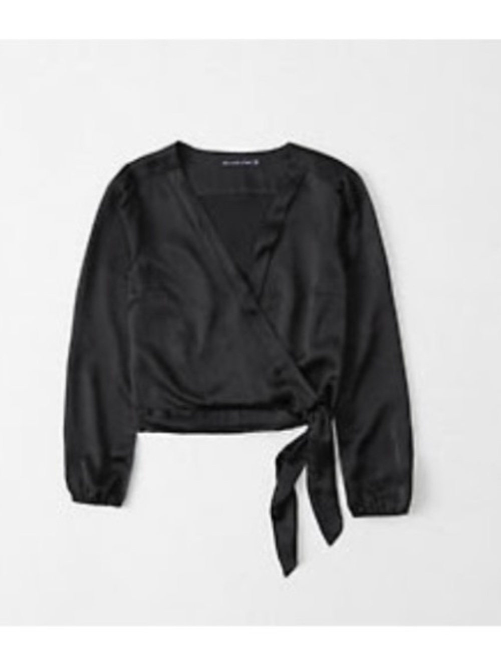 Abercrombie Women’s Black Tie Waist Top